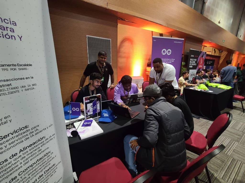 Gathin T at Devcon / ETHGlobal Buenos Aires