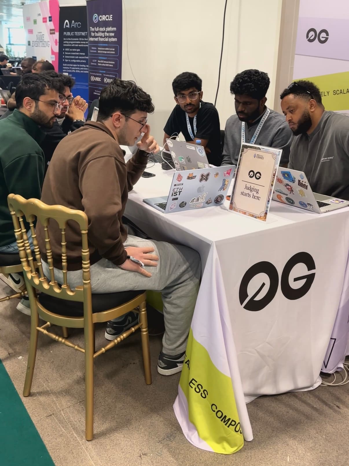 Gathin T at ETHGlobal Cannes