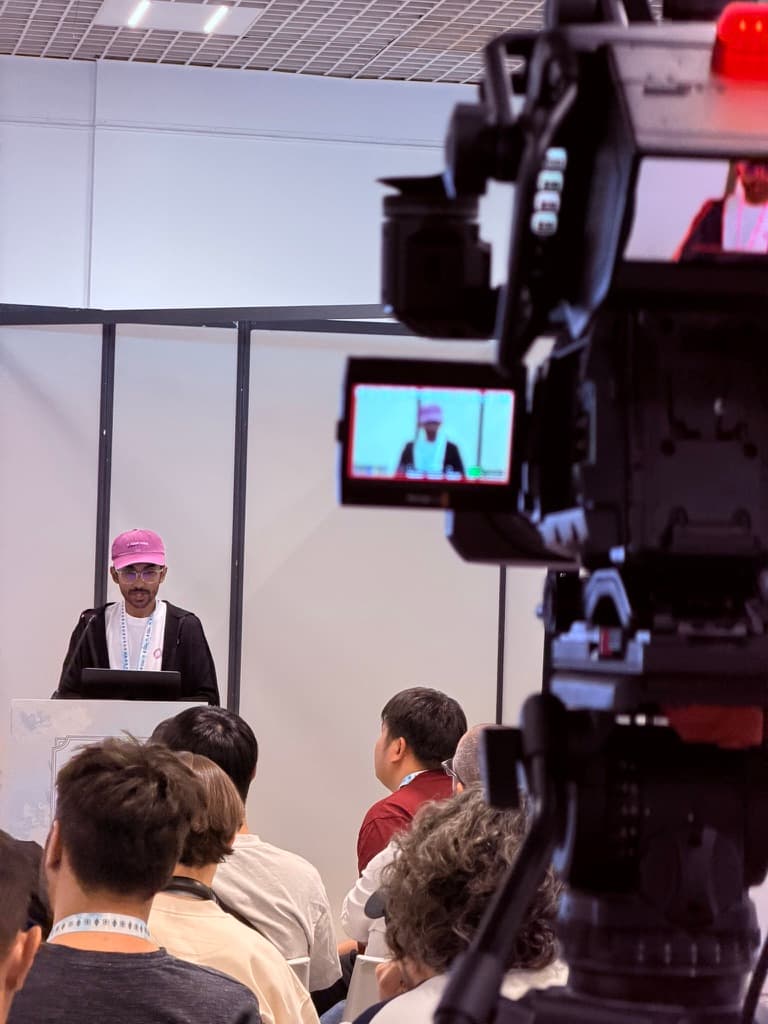 Gathin T at ETHGlobal Cannes