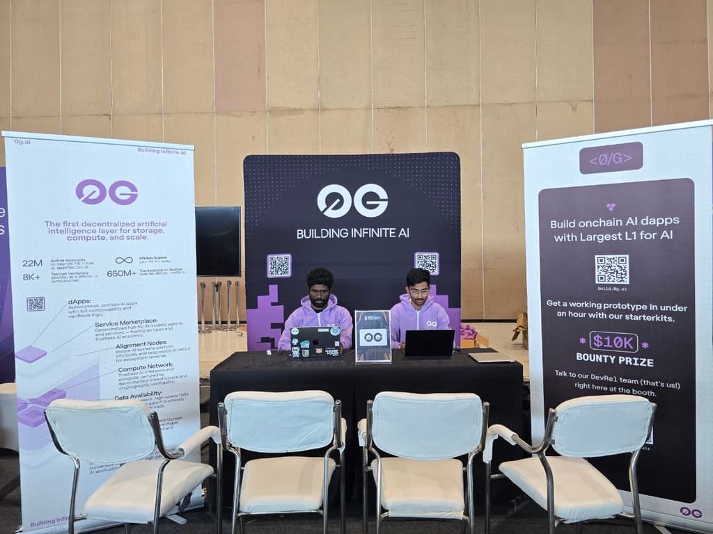 Gathin T at ETHGlobal New Delhi