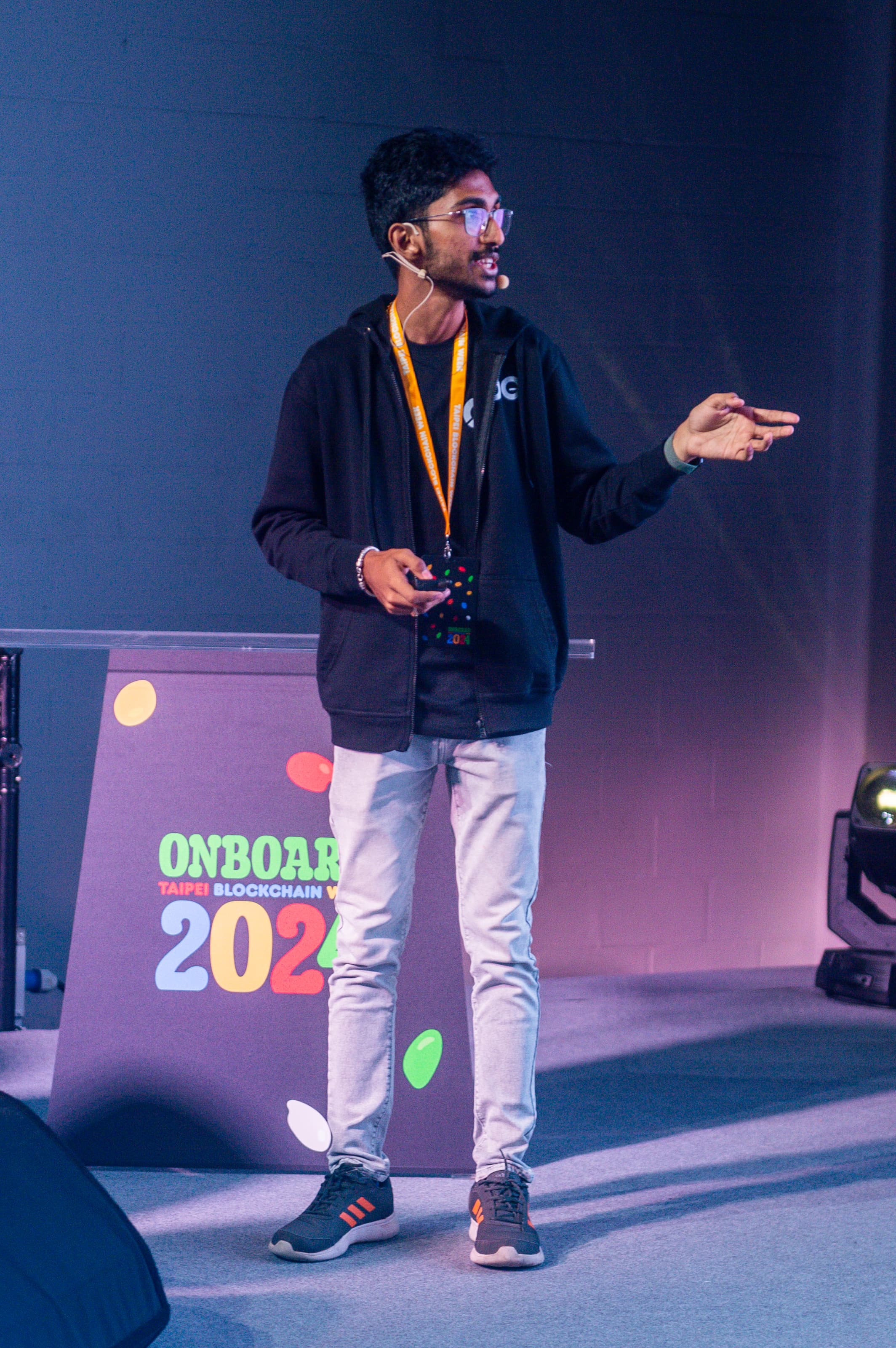 Gathin T at ETHTaipei / TBW 2024