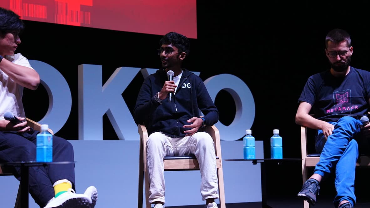 Gathin T at DAO Tokyo / ETHTokyo