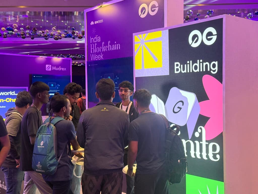 Gathin T at India Blockchain Week