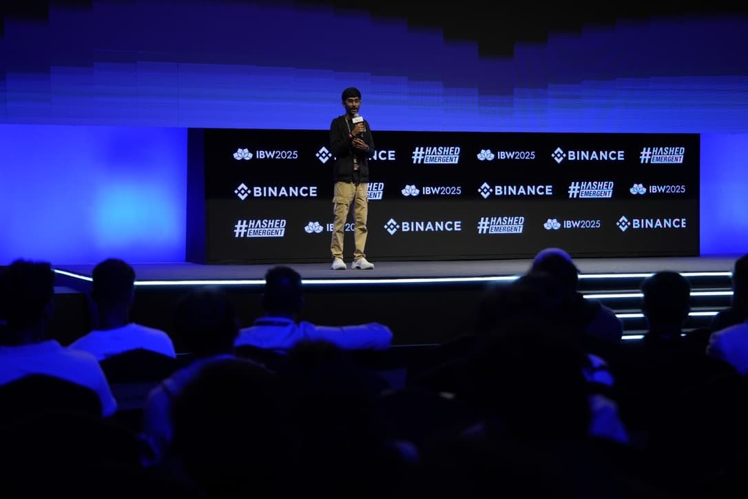 Gathin T at India Blockchain Week