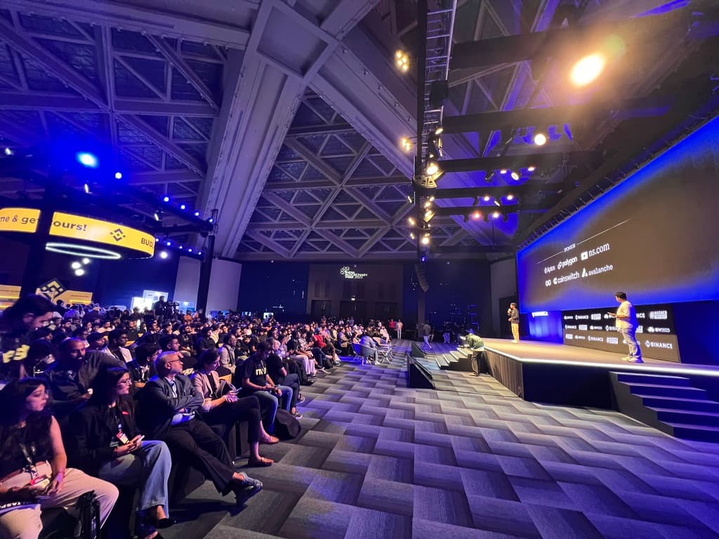 Gathin T at India Blockchain Week