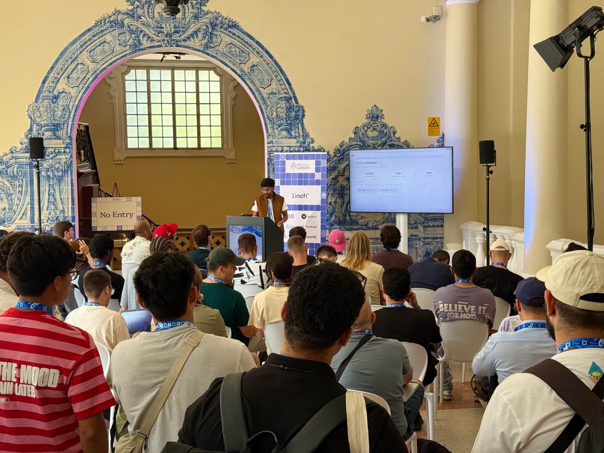 Workshop to Full Room - ETHGlobal Lisbon