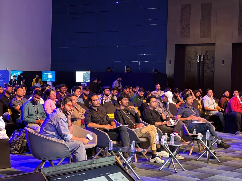 Audience Rows - India Blockchain Week